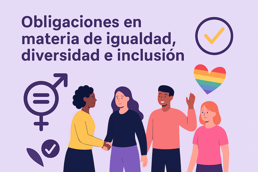 Imagen de obligaciones en materia de igualdad diversidad e inclusión